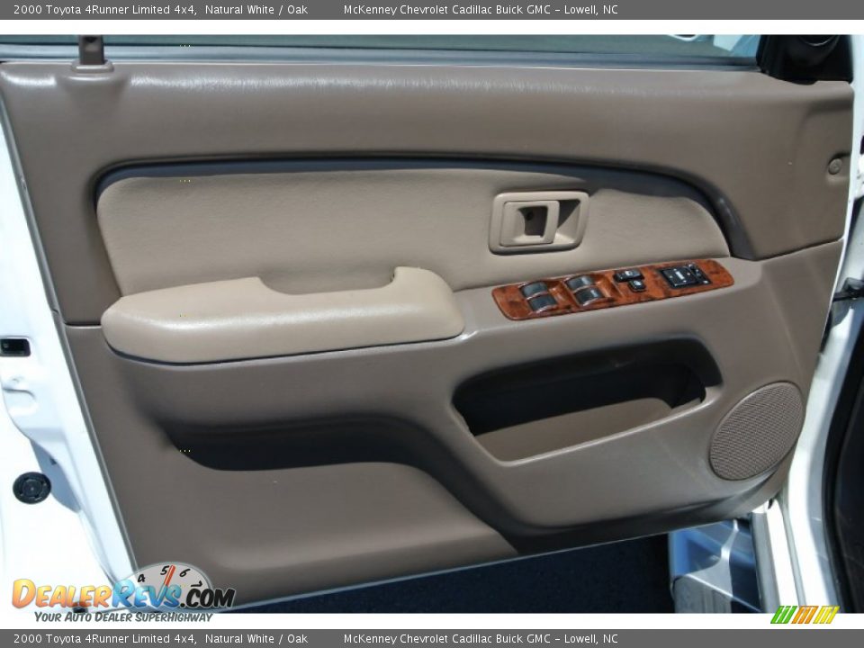 2000 Toyota 4Runner Limited 4x4 Natural White / Oak Photo #9