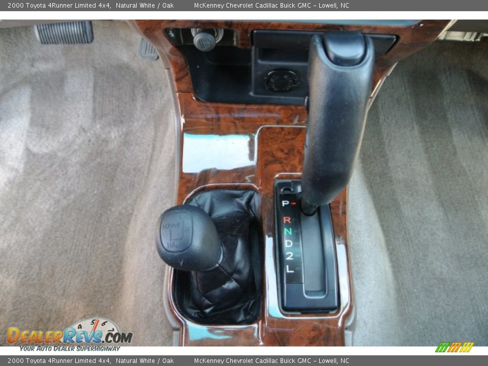 2000 Toyota 4Runner Limited 4x4 Natural White / Oak Photo #12