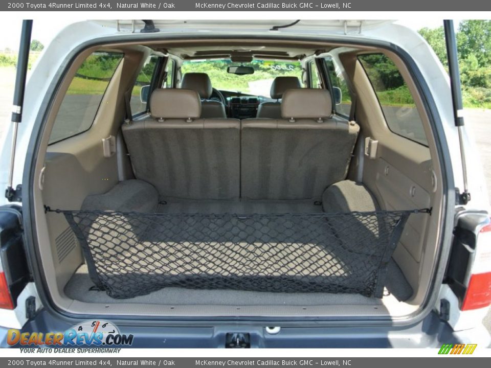 2000 Toyota 4Runner Limited 4x4 Natural White / Oak Photo #18