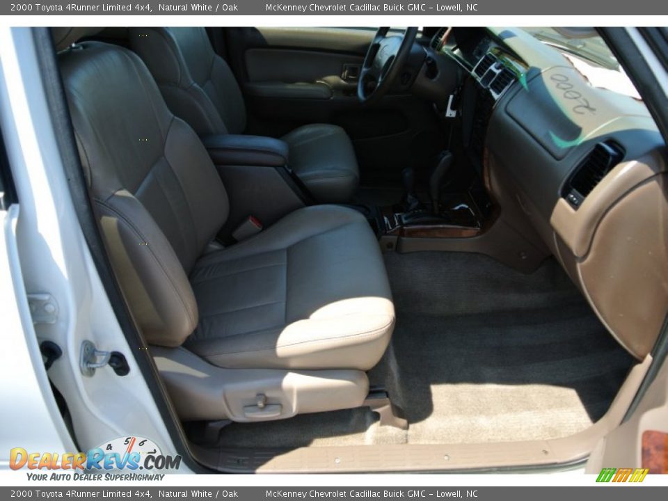 2000 Toyota 4Runner Limited 4x4 Natural White / Oak Photo #19