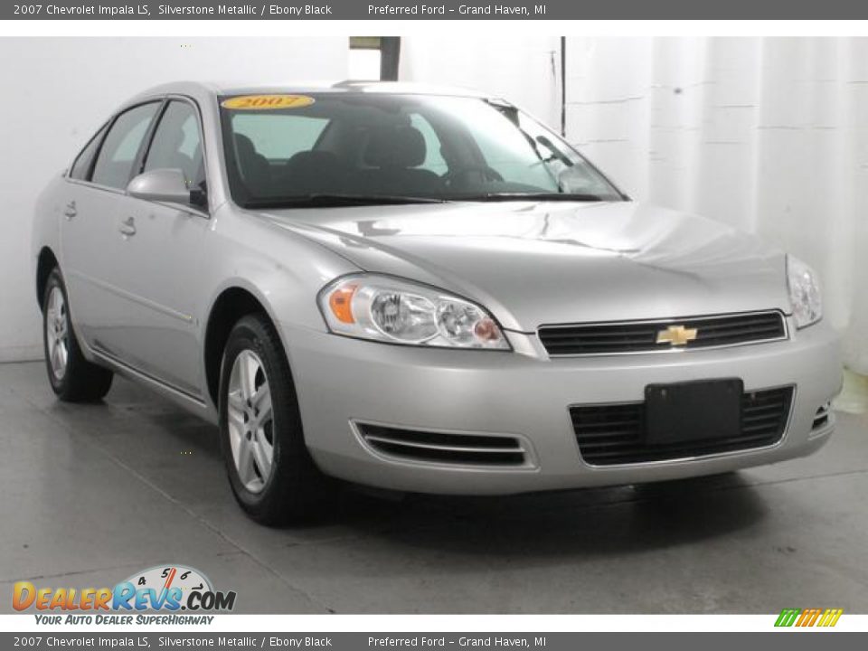 2007 Chevrolet Impala LS Silverstone Metallic / Ebony Black Photo #4