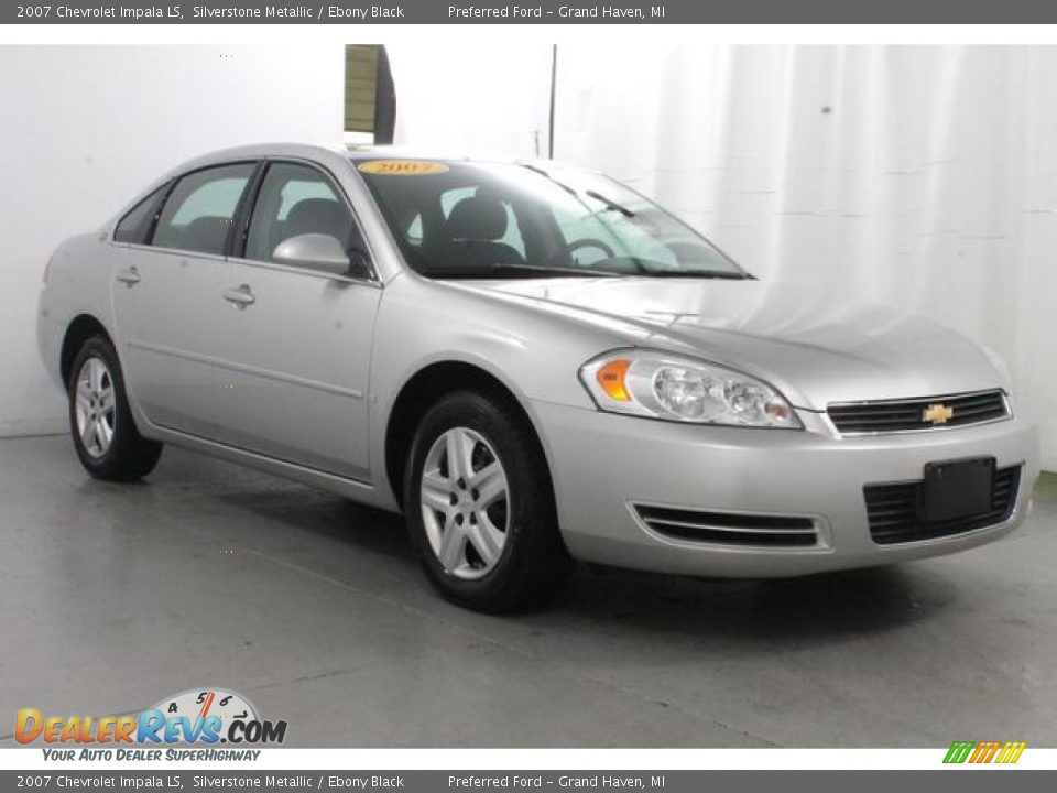 2007 Chevrolet Impala LS Silverstone Metallic / Ebony Black Photo #5