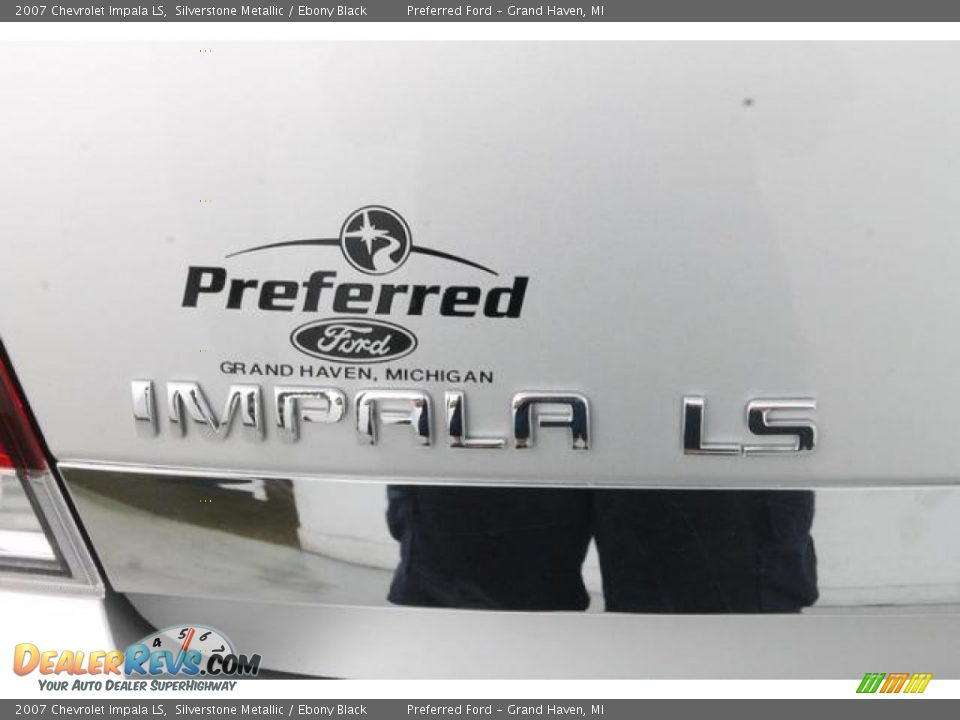 2007 Chevrolet Impala LS Silverstone Metallic / Ebony Black Photo #15