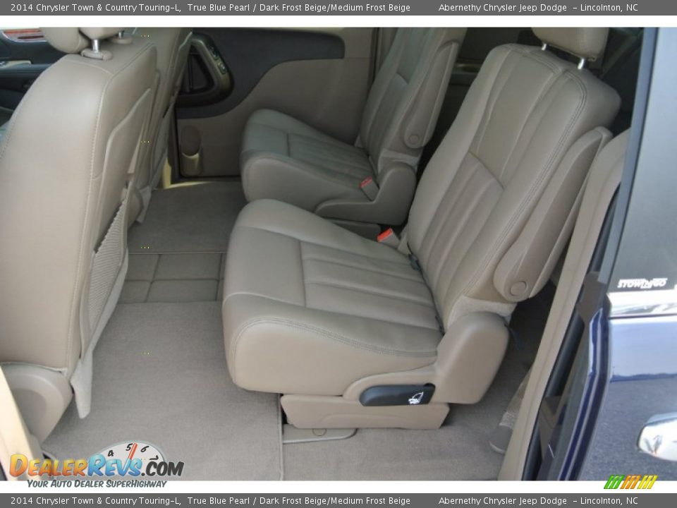 2014 Chrysler Town & Country Touring-L True Blue Pearl / Dark Frost Beige/Medium Frost Beige Photo #14