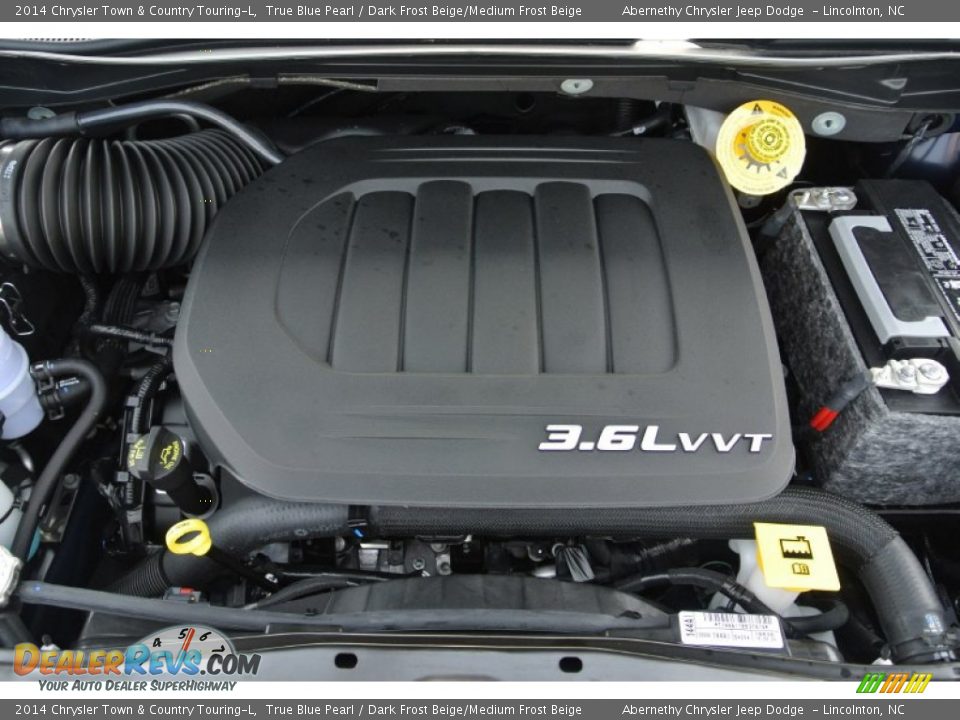 2014 Chrysler Town & Country Touring-L True Blue Pearl / Dark Frost Beige/Medium Frost Beige Photo #20