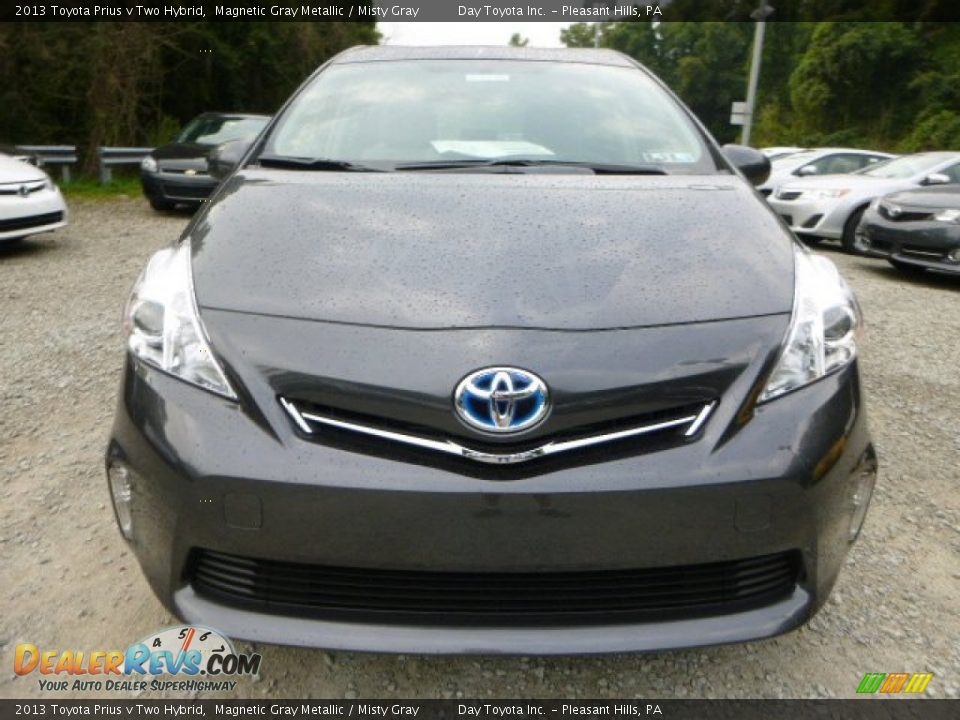 2013 Toyota Prius v Two Hybrid Magnetic Gray Metallic / Misty Gray Photo #8