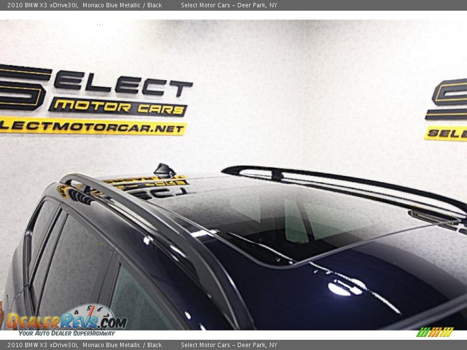 2010 BMW X3 xDrive30i Monaco Blue Metallic / Black Photo #6