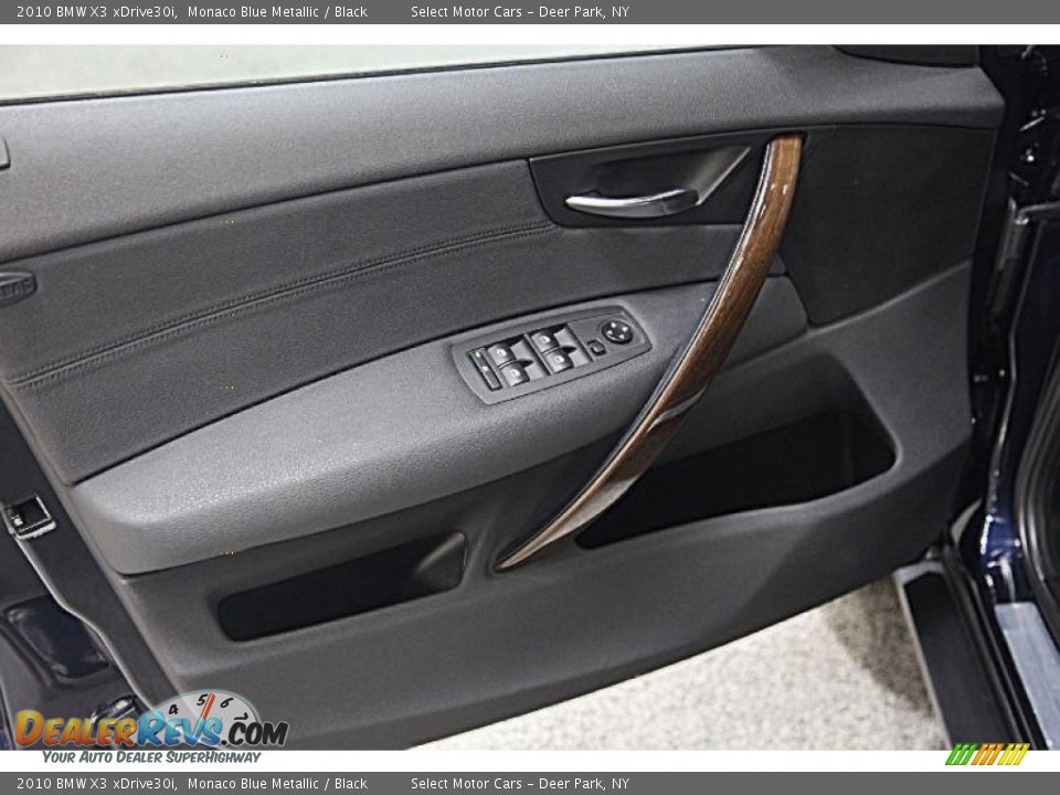 2010 BMW X3 xDrive30i Monaco Blue Metallic / Black Photo #9