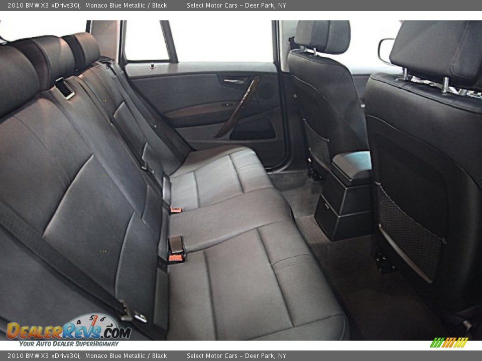 2010 BMW X3 xDrive30i Monaco Blue Metallic / Black Photo #13