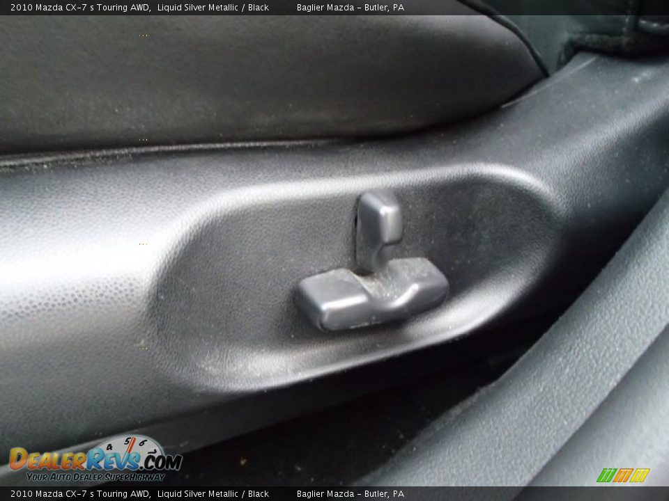 2010 Mazda CX-7 s Touring AWD Liquid Silver Metallic / Black Photo #18