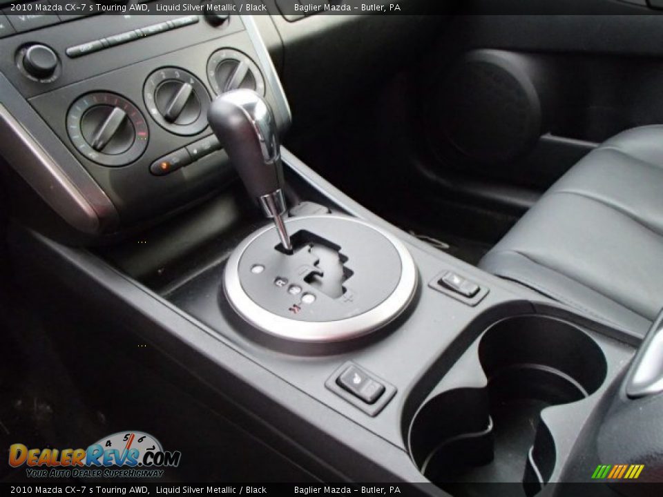 2010 Mazda CX-7 s Touring AWD Liquid Silver Metallic / Black Photo #20
