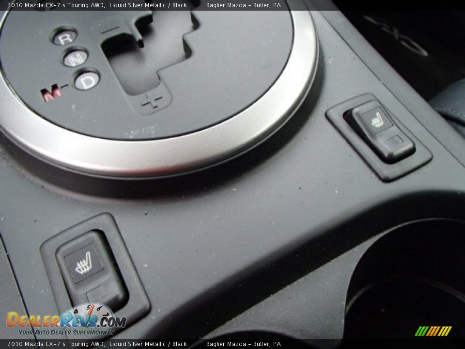 2010 Mazda CX-7 s Touring AWD Liquid Silver Metallic / Black Photo #21