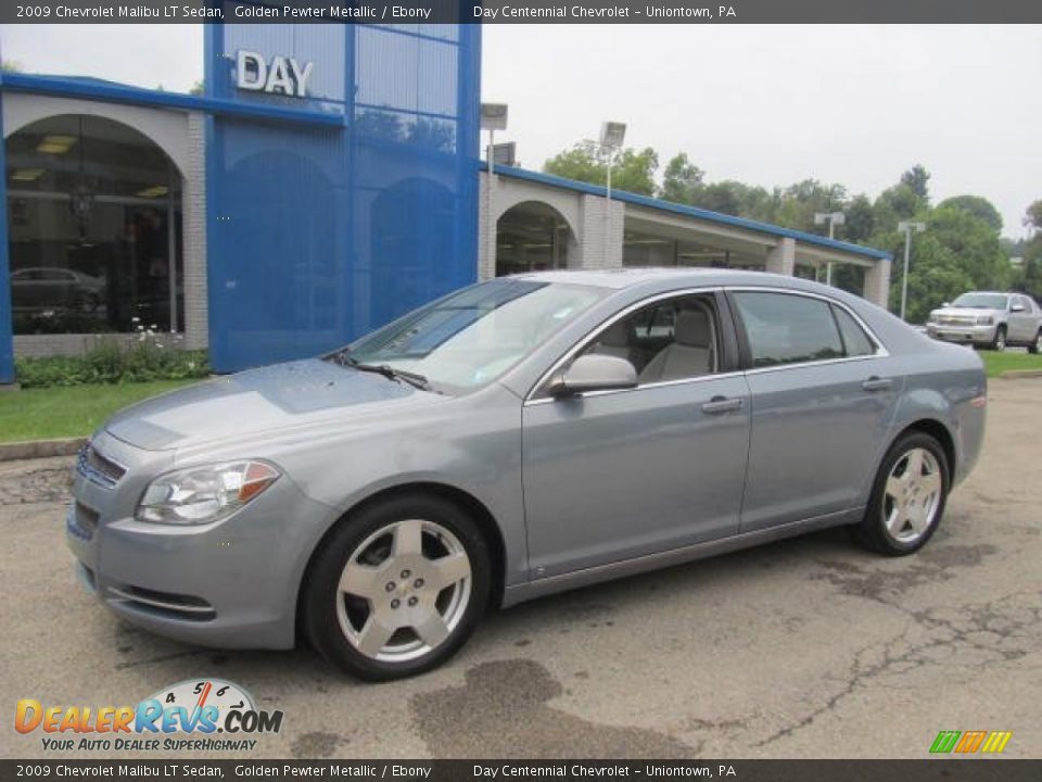 2009 Chevrolet Malibu LT Sedan Golden Pewter Metallic / Ebony Photo #1
