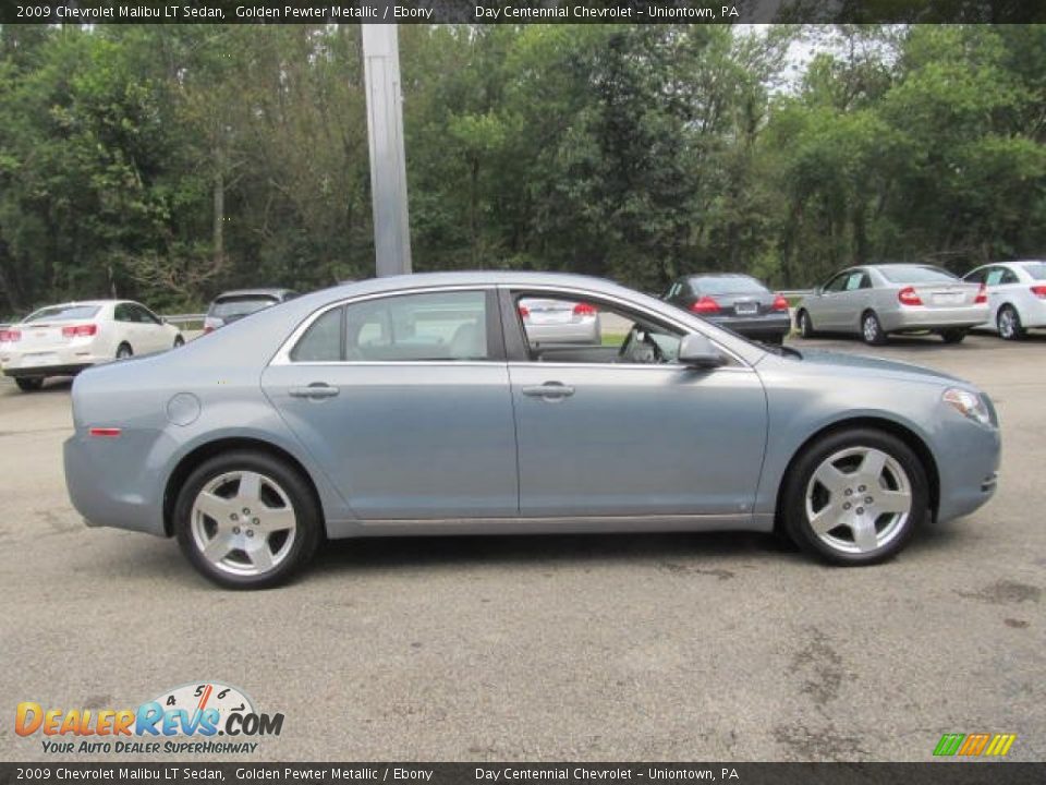 2009 Chevrolet Malibu LT Sedan Golden Pewter Metallic / Ebony Photo #7