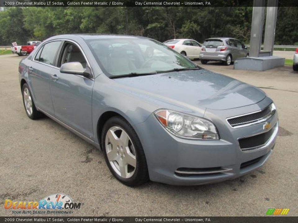 2009 Chevrolet Malibu LT Sedan Golden Pewter Metallic / Ebony Photo #9