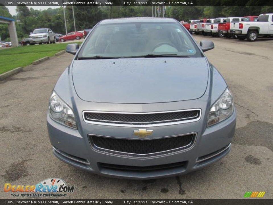 2009 Chevrolet Malibu LT Sedan Golden Pewter Metallic / Ebony Photo #10