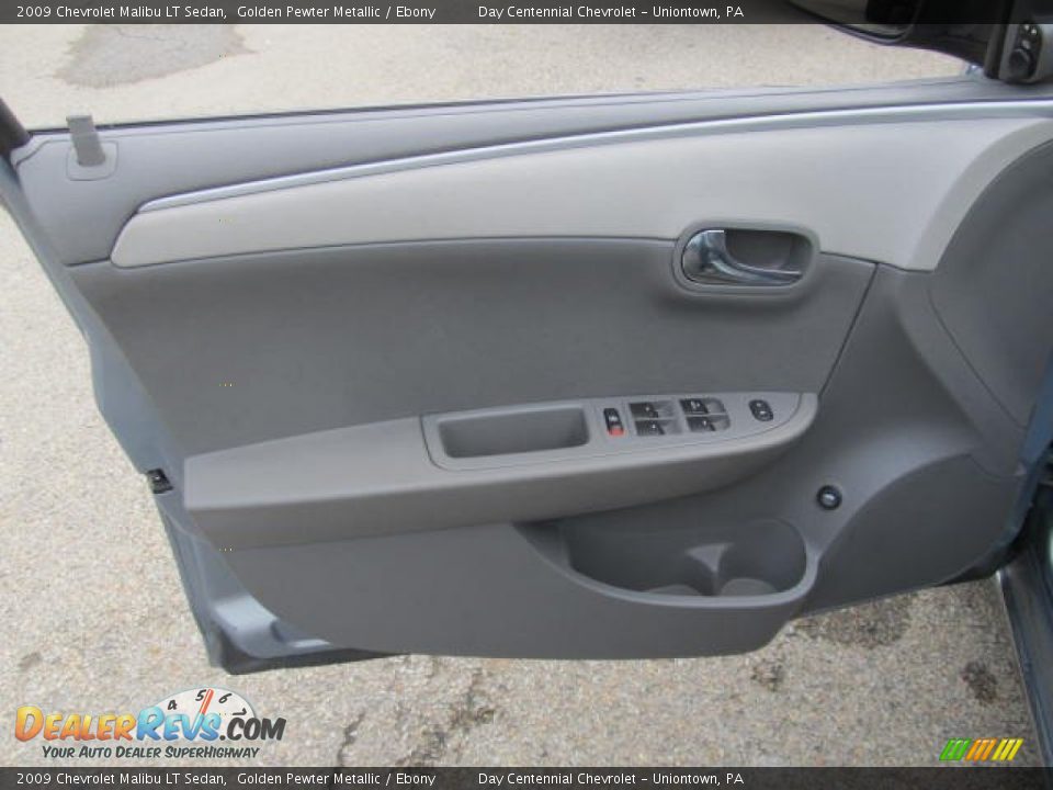 2009 Chevrolet Malibu LT Sedan Golden Pewter Metallic / Ebony Photo #11