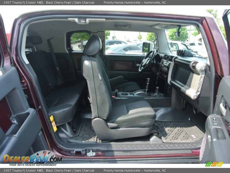 2007 Toyota FJ Cruiser 4WD Black Cherry Pearl / Dark Charcoal Photo #22