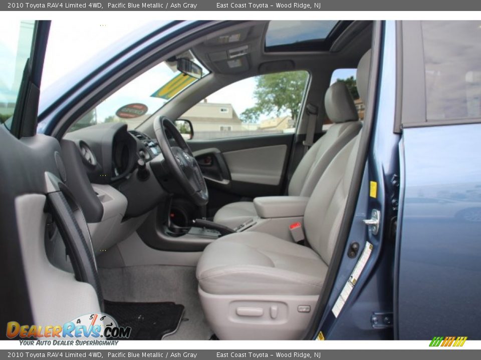 2010 Toyota RAV4 Limited 4WD Pacific Blue Metallic / Ash Gray Photo #7
