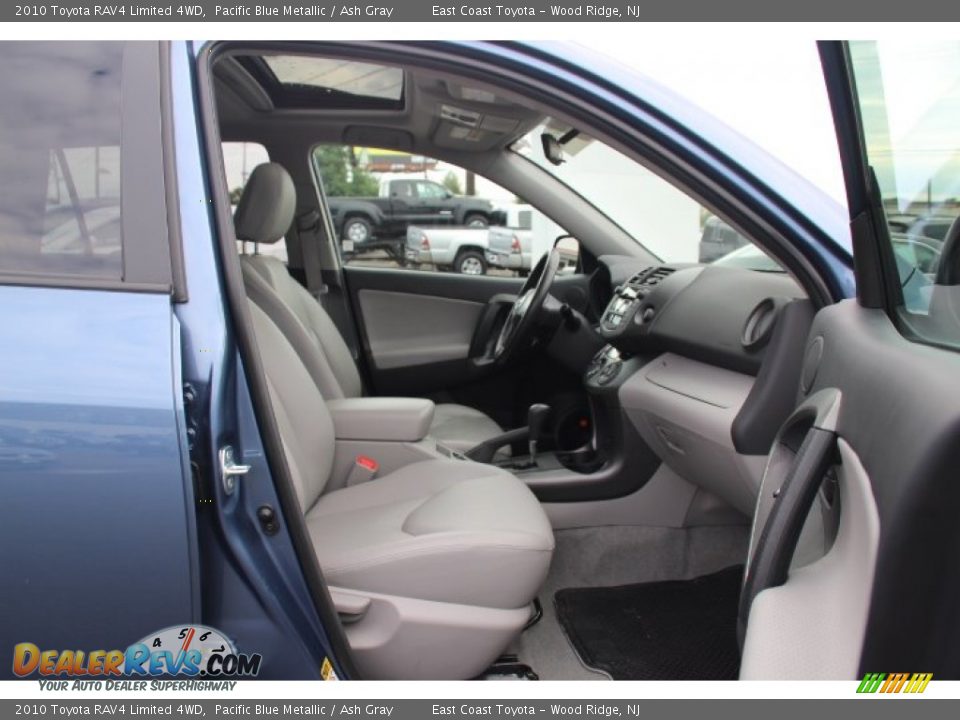 2010 Toyota RAV4 Limited 4WD Pacific Blue Metallic / Ash Gray Photo #8