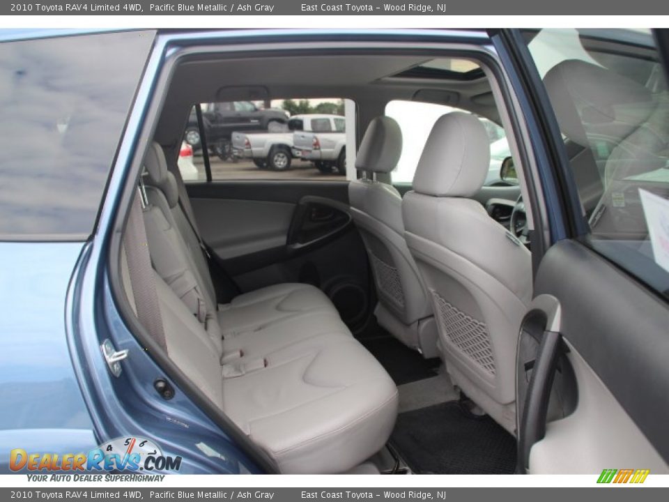 2010 Toyota RAV4 Limited 4WD Pacific Blue Metallic / Ash Gray Photo #9
