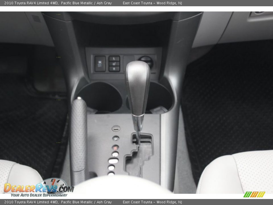 2010 Toyota RAV4 Limited 4WD Pacific Blue Metallic / Ash Gray Photo #12