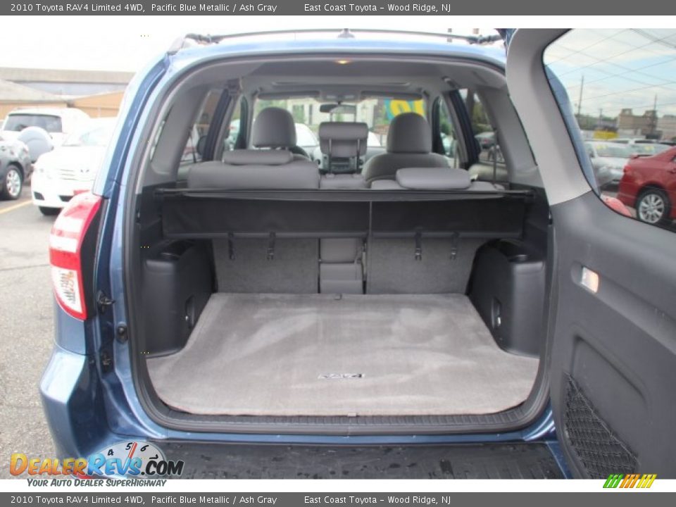 2010 Toyota RAV4 Limited 4WD Pacific Blue Metallic / Ash Gray Photo #14