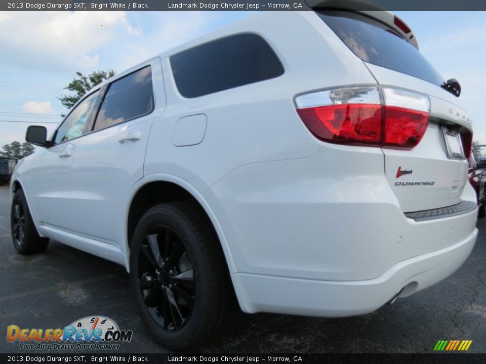 2013 Dodge Durango SXT Bright White / Black Photo #2