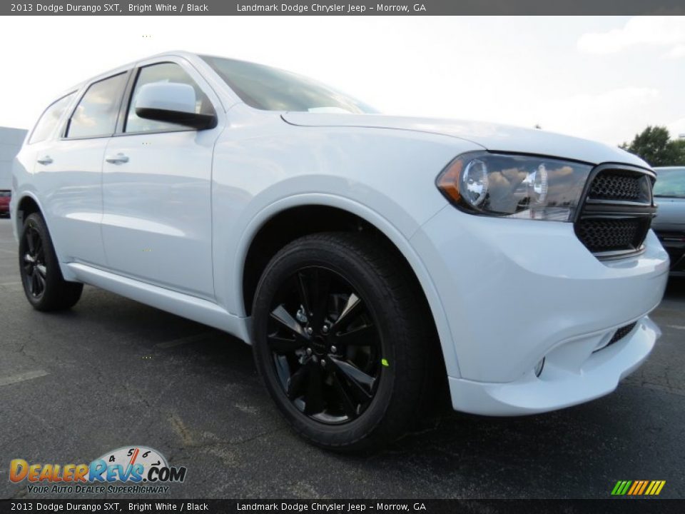 2013 Dodge Durango SXT Bright White / Black Photo #4