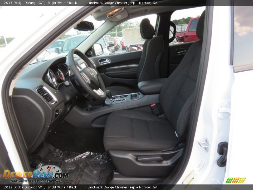 2013 Dodge Durango SXT Bright White / Black Photo #6