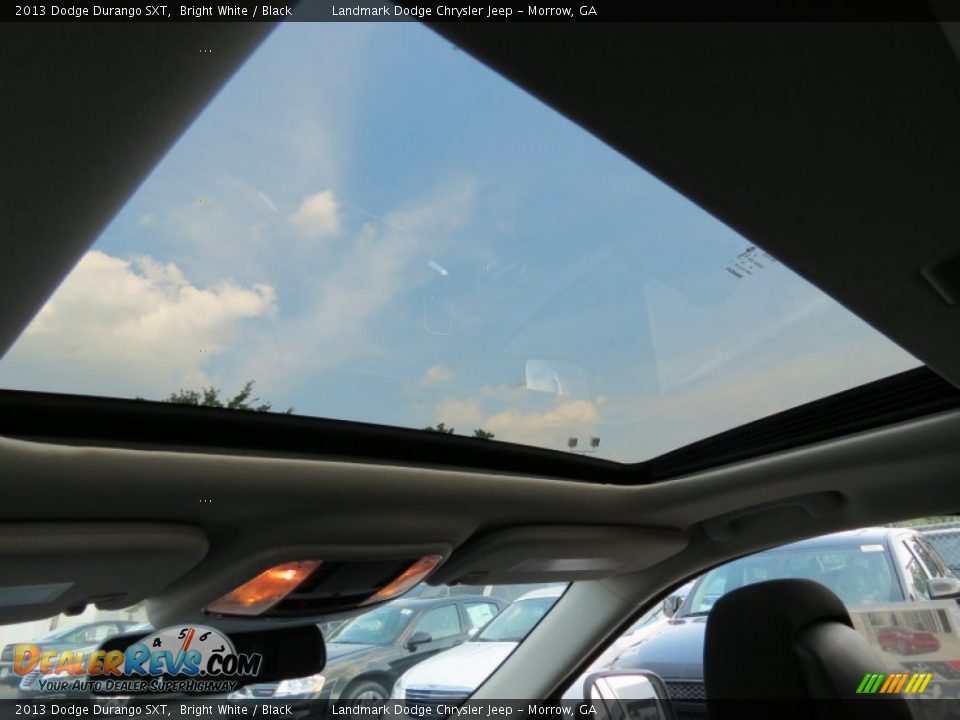 2013 Dodge Durango SXT Bright White / Black Photo #9