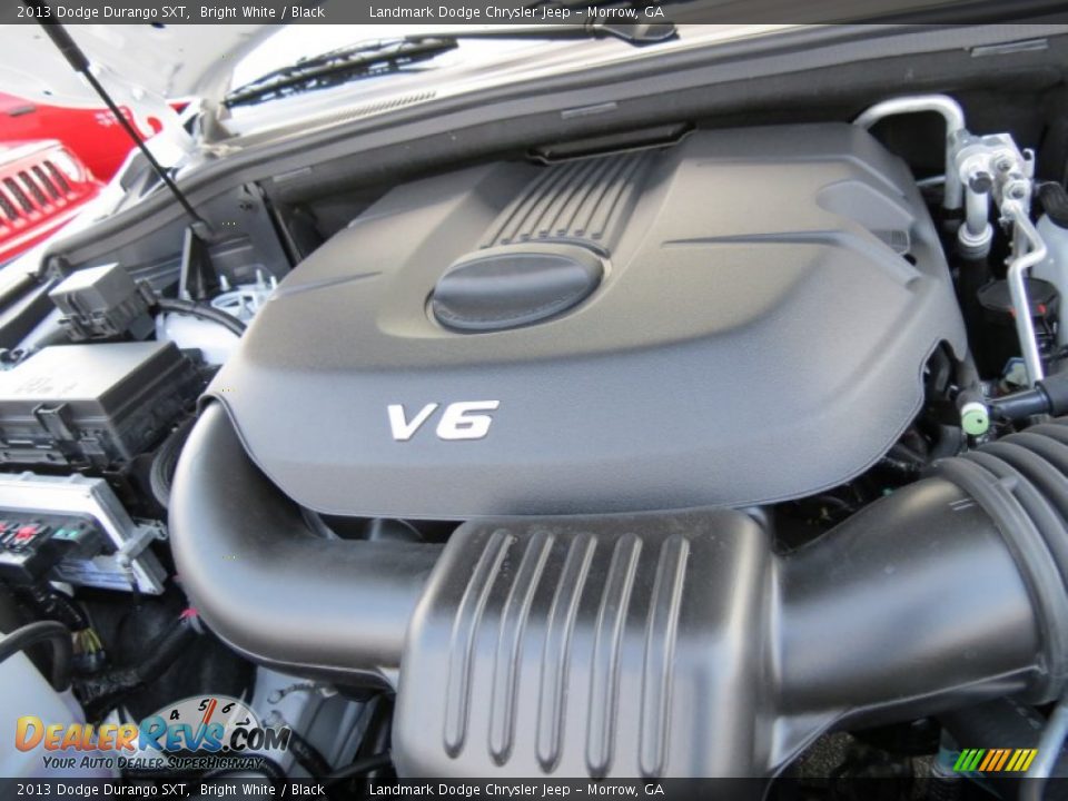 2013 Dodge Durango SXT Bright White / Black Photo #10