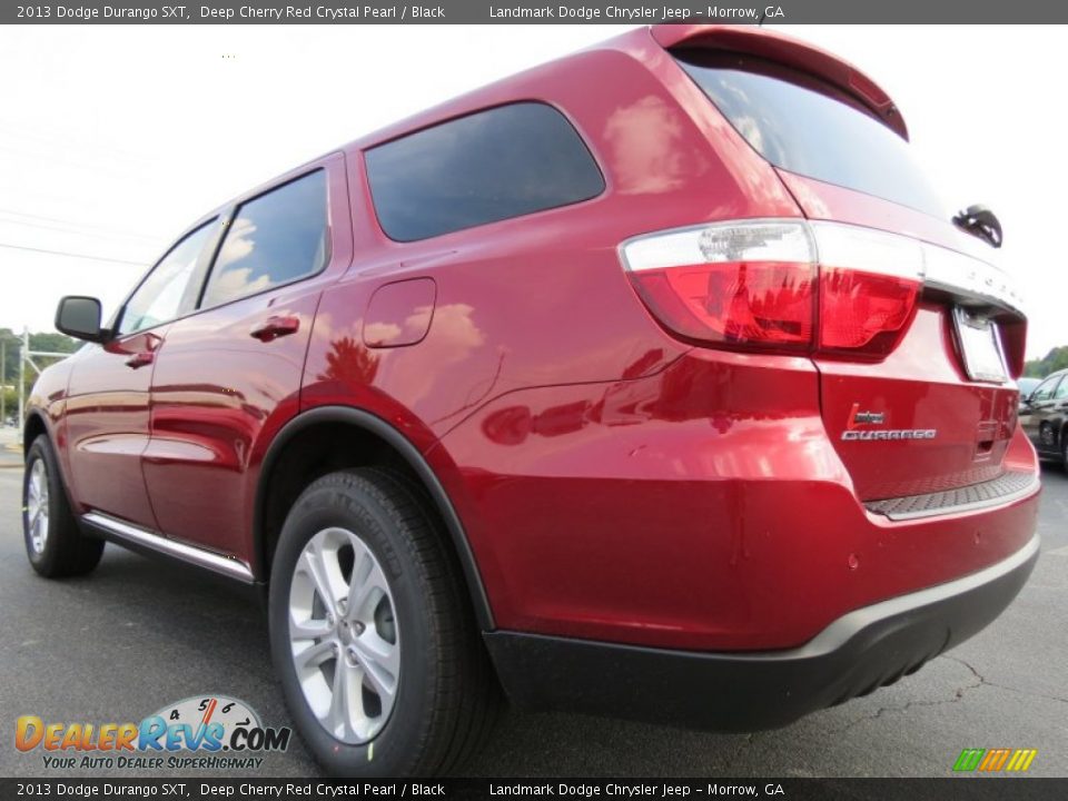 2013 Dodge Durango SXT Deep Cherry Red Crystal Pearl / Black Photo #2