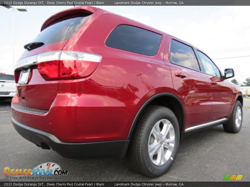 2013 Dodge Durango SXT Deep Cherry Red Crystal Pearl / Black Photo #3