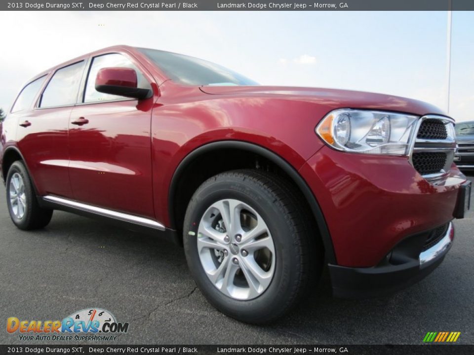 2013 Dodge Durango SXT Deep Cherry Red Crystal Pearl / Black Photo #4