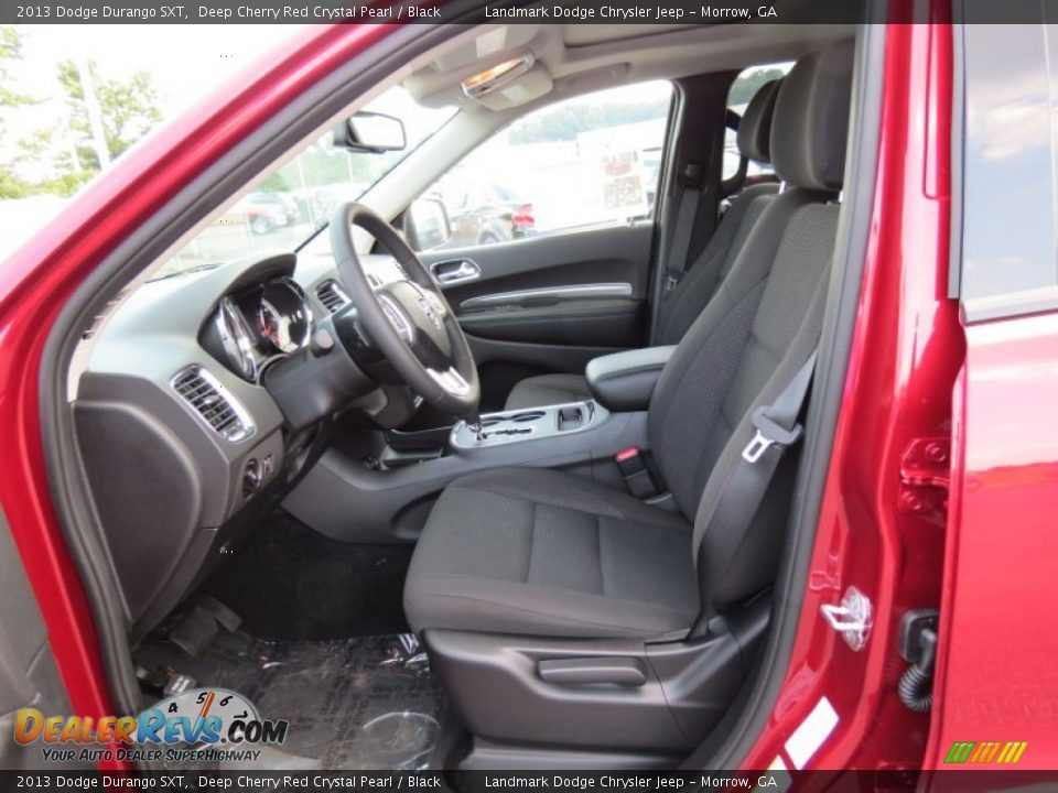 2013 Dodge Durango SXT Deep Cherry Red Crystal Pearl / Black Photo #6