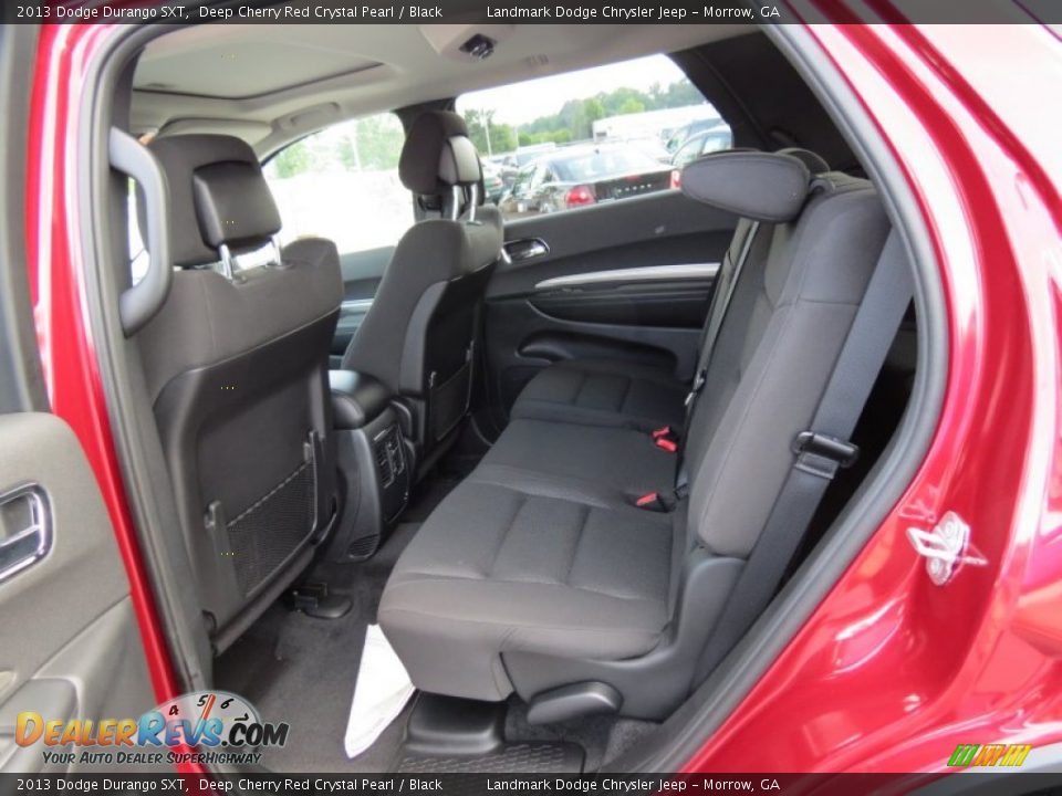 2013 Dodge Durango SXT Deep Cherry Red Crystal Pearl / Black Photo #7