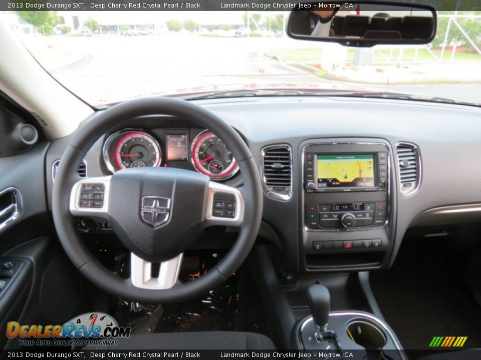 2013 Dodge Durango SXT Deep Cherry Red Crystal Pearl / Black Photo #8