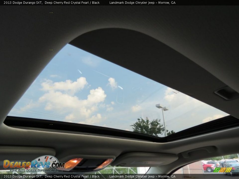 2013 Dodge Durango SXT Deep Cherry Red Crystal Pearl / Black Photo #9