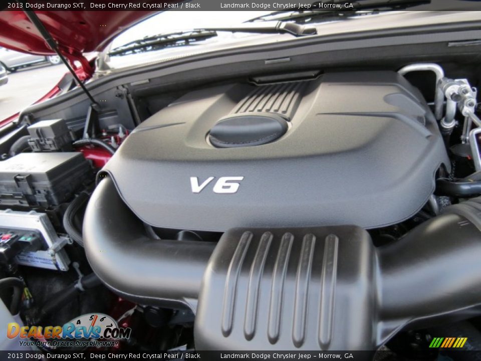2013 Dodge Durango SXT Deep Cherry Red Crystal Pearl / Black Photo #10