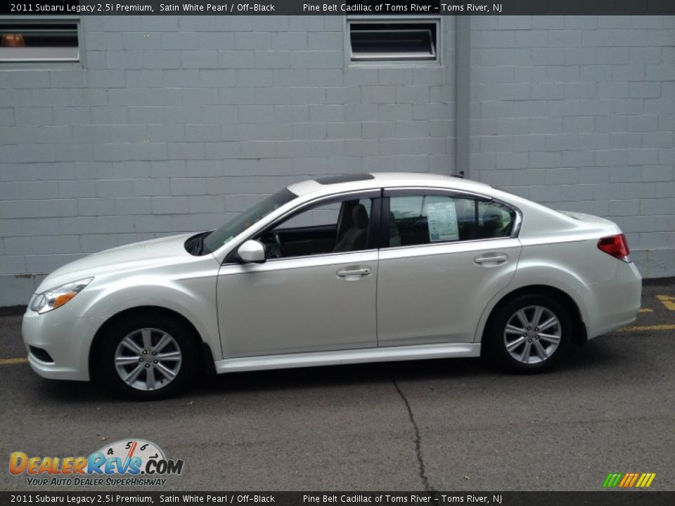 Satin White Pearl 2011 Subaru Legacy 2.5i Premium Photo #4
