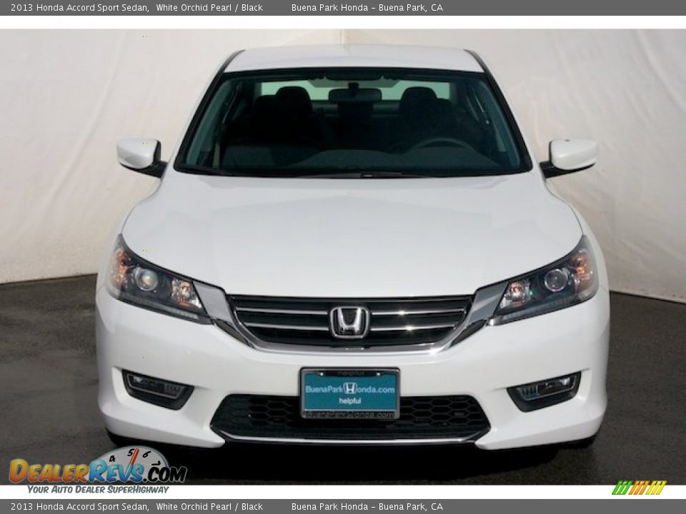 2013 Honda Accord Sport Sedan White Orchid Pearl / Black Photo #2