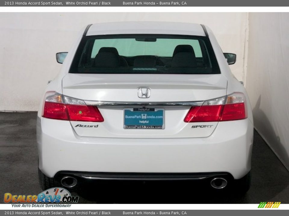 2013 Honda Accord Sport Sedan White Orchid Pearl / Black Photo #6