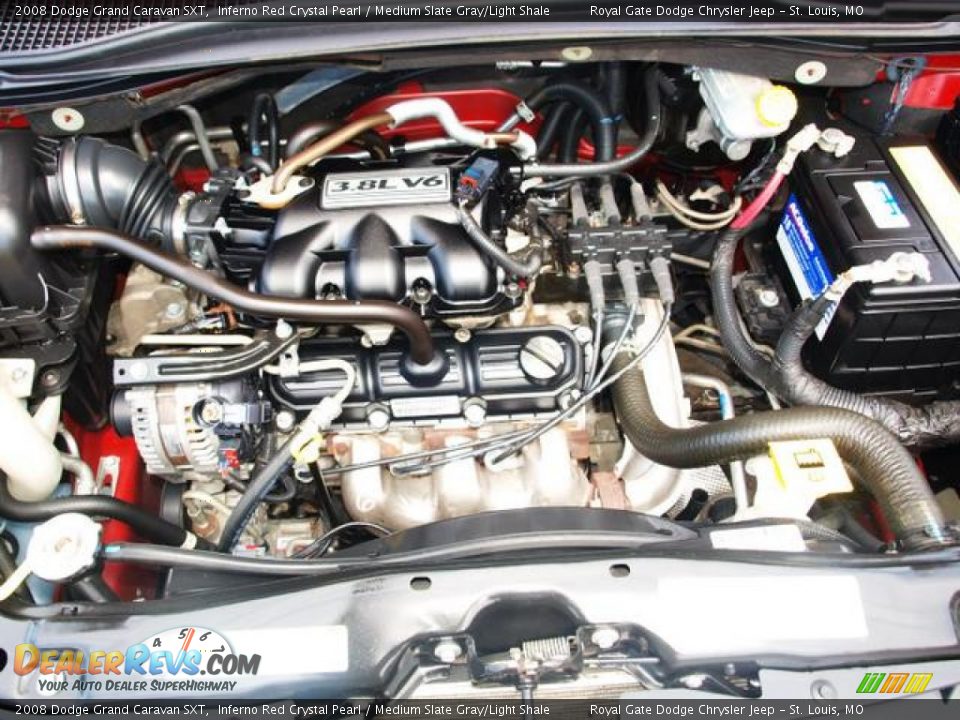 2008 Dodge Grand Caravan SXT 3.8 Liter OHV 12-Valve V6 Engine Photo #6