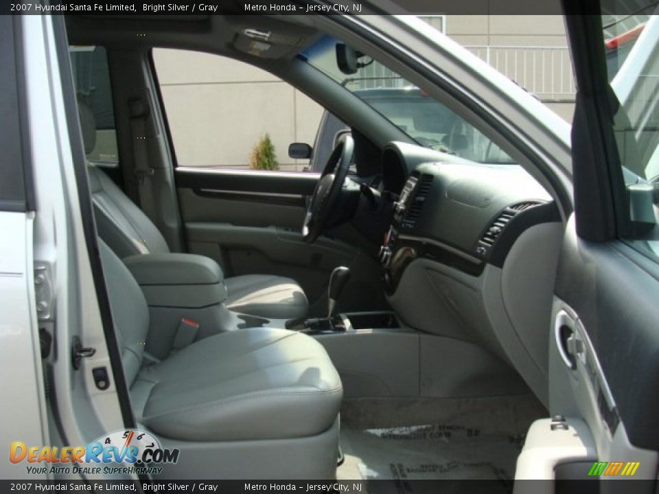 2007 Hyundai Santa Fe Limited Bright Silver / Gray Photo #9