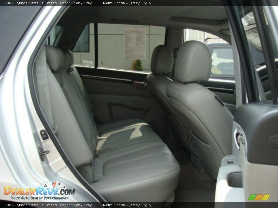 2007 Hyundai Santa Fe Limited Bright Silver / Gray Photo #13