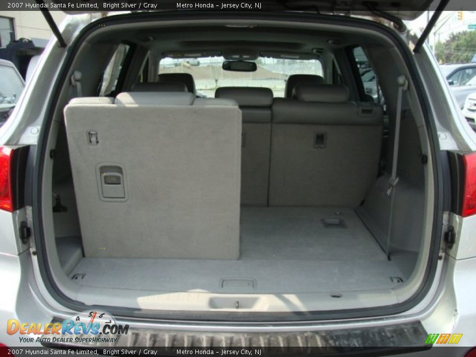 2007 Hyundai Santa Fe Limited Bright Silver / Gray Photo #14