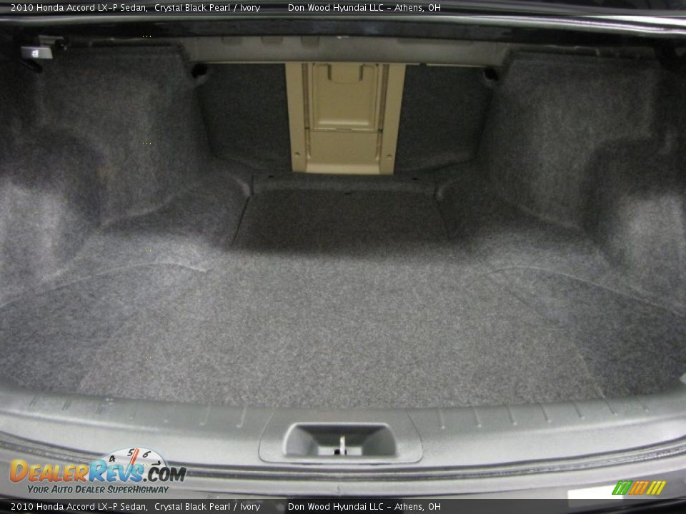 2010 Honda Accord LX-P Sedan Crystal Black Pearl / Ivory Photo #4