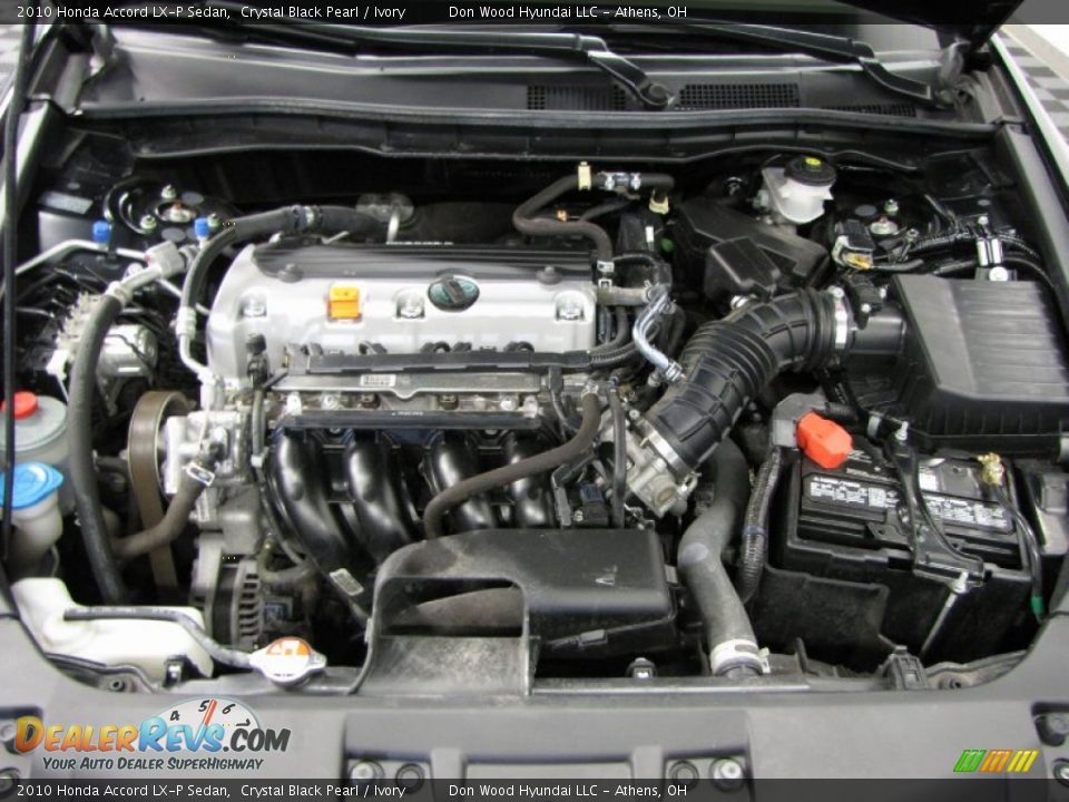 2010 Honda Accord LX-P Sedan Crystal Black Pearl / Ivory Photo #5