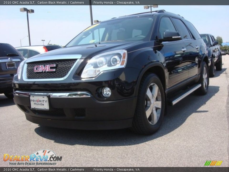 2010 GMC Acadia SLT Carbon Black Metallic / Cashmere Photo #1